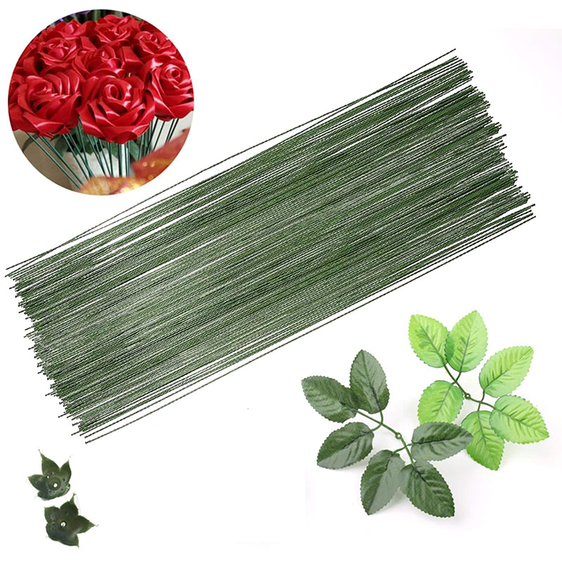 Wire Stem Florist - 50/100 шт. проволочных стержней для цветов,