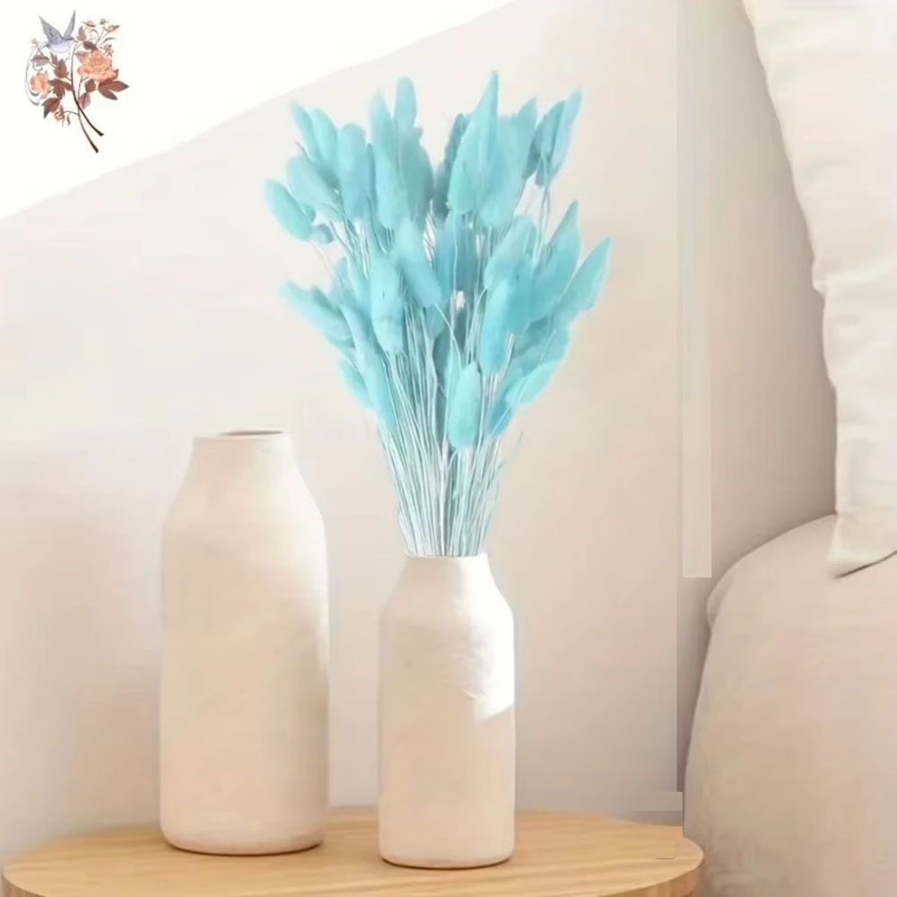 Dried Flower Bunch - 100 шт., натуральные кроличьи хвосты, трава,