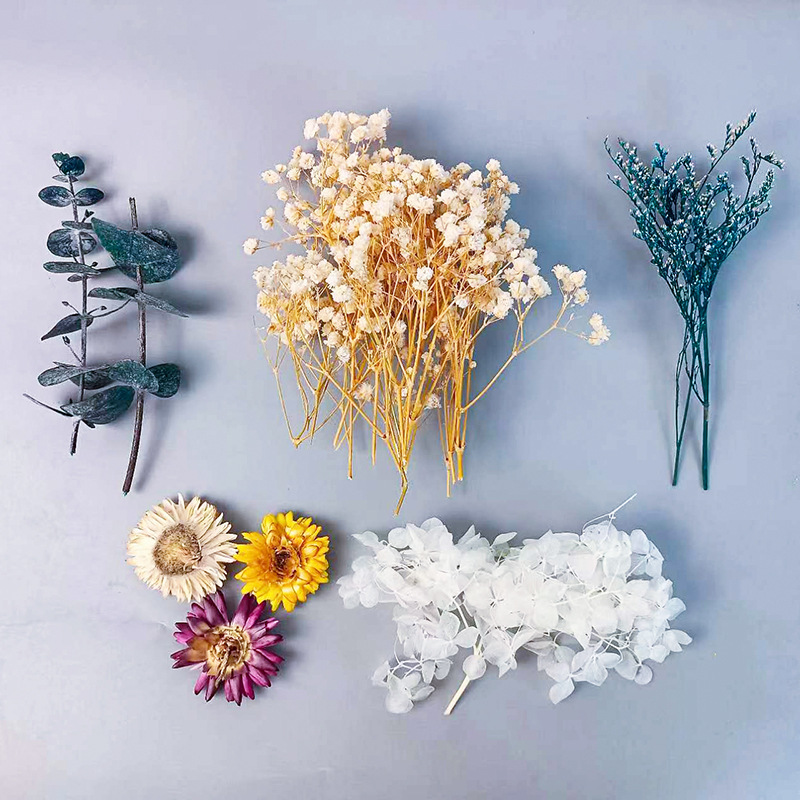 Dried Flower Bunch - 1 упаковка, набор различных сушеных цветов