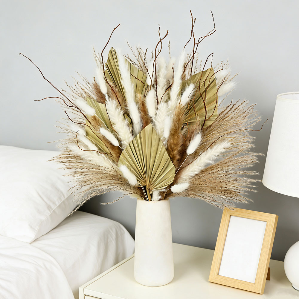 Dried Flower Bunch - Букет из натуральных сушеных пальмовых листьев,