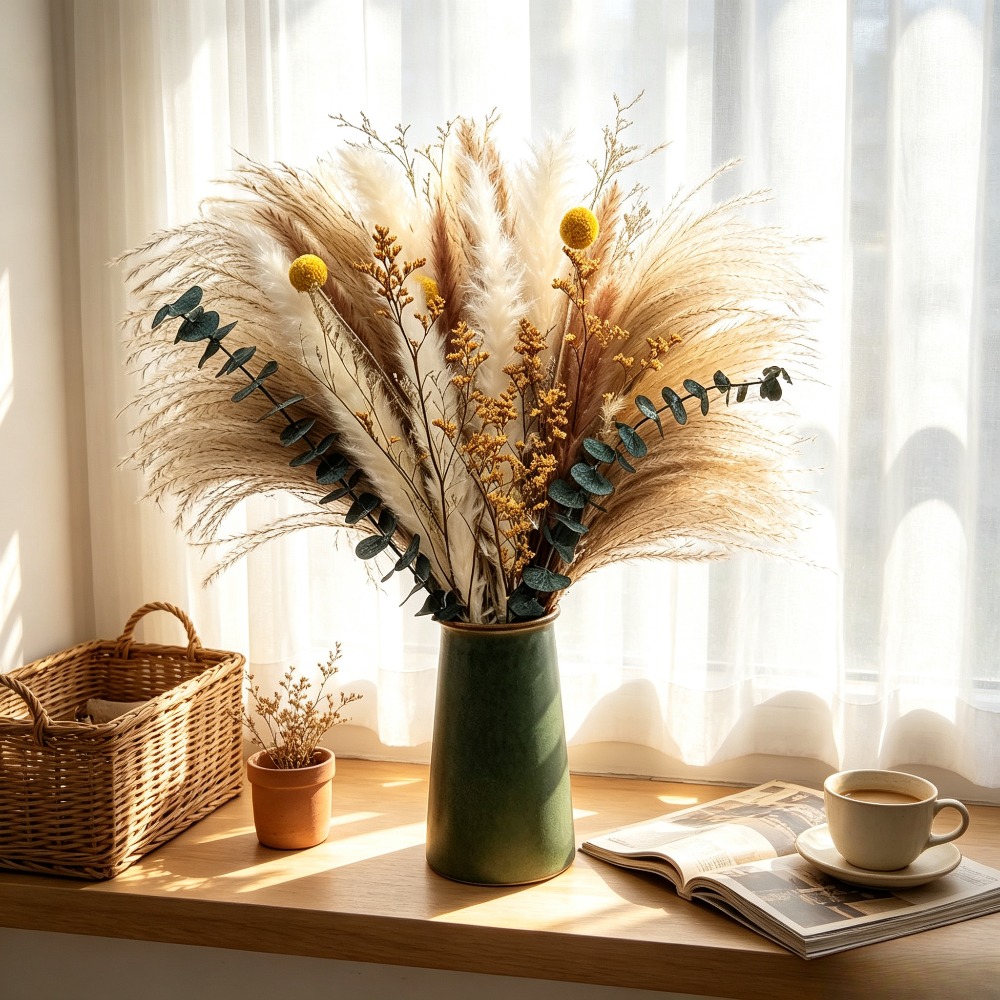 Букет из сухоцветов, деревенск – обзор и цена Dried Flower Bunch