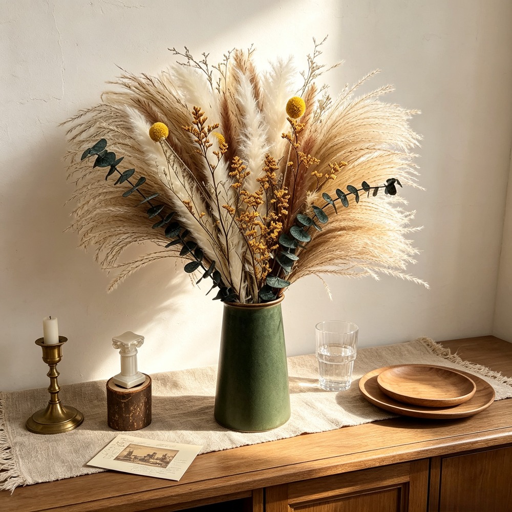 Букет из сухоцветов, деревенск – обзор и цена Dried Flower Bunch