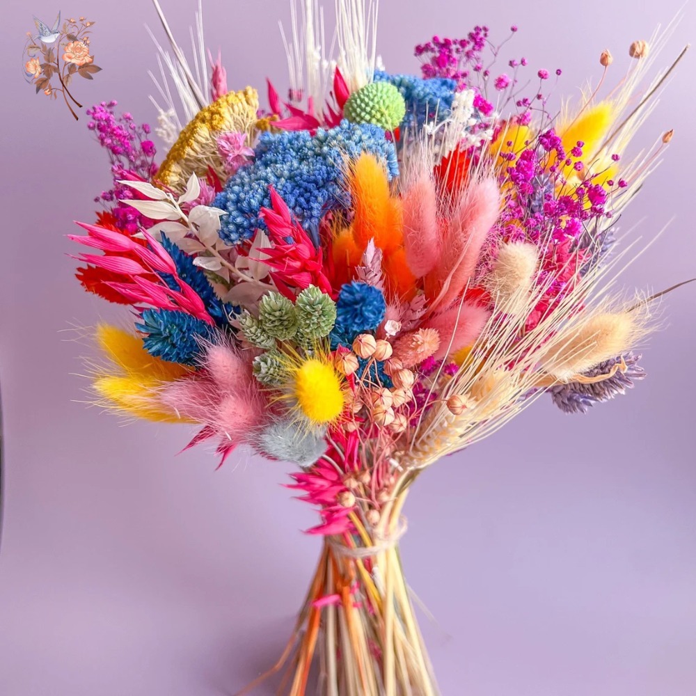Красочные сушеные цветы, сваде – обзор и цена Dried Flower Bunch